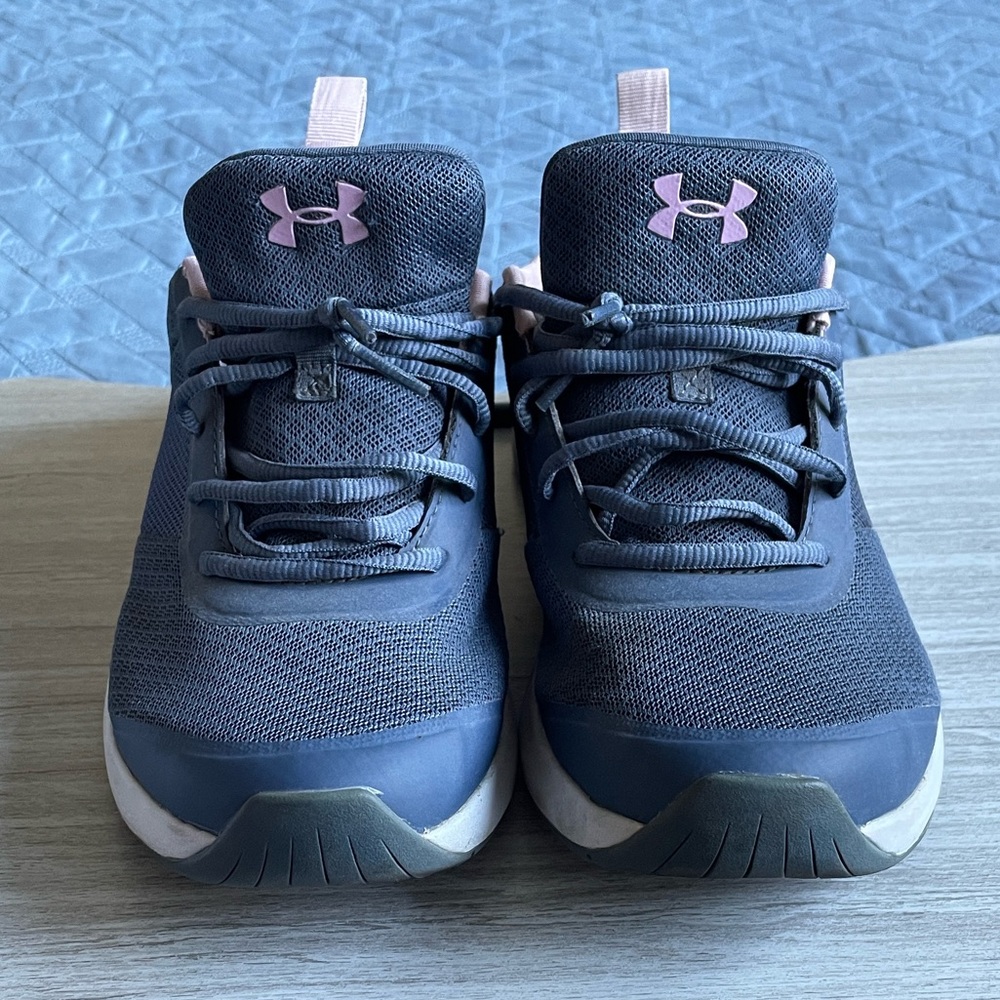 Under Armour Blue and Pink Sneakers
